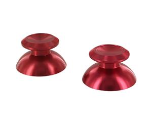 ZedLabz aluminium alloy metal analog thumbsticks for Sony PS4 controllers - red