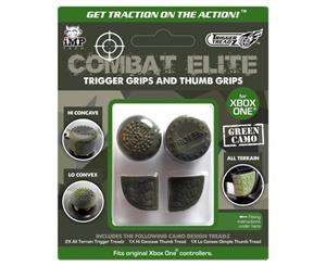 iMP Combat Elite Trigger Grips & Thumb Grips (Dark Green Camo) Xbox One