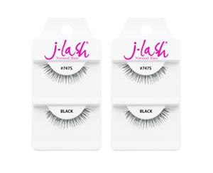 2 Pack Charming False Eyelashes Extension - Design 45