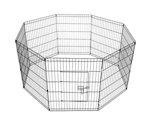 30' Dog Rabbit Playpen Exercise Puppy Enclosure Fence