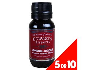 5 or 10 Pack Spirit Essence Flavour JOHNNIE JOGGER 50ml Edwards Essence