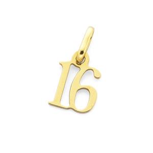 9ct No.16 Charm