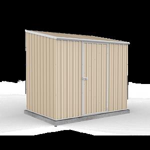 Absco Sheds 2.26 x 1.52 x 2.08m Economy Single Door Shed - Merino