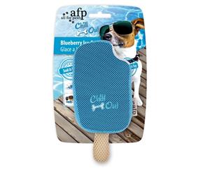 All For Paws Chill Out Blueberry Ice Cream Dog Toy