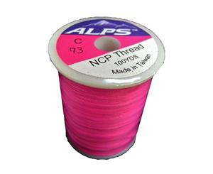 Alps 100yds of Pink Rod Wrapping Thread - Size C (0.2mm) Rod Binding Cotton