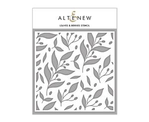 Altenew - Leaves & Berries 6x6 inch Stencil