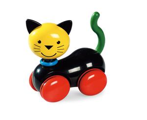 Ambi Toys - Cool Cat Push-Pull Baby Activity Toy