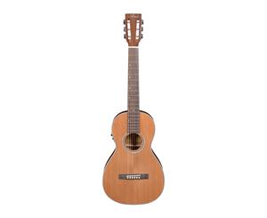 Artist OS60EQ O Sized Parlour Acoustic Electric Guitar with Solid Top