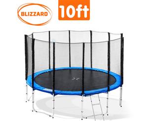 Blizzard 10ft Trampoline Blue