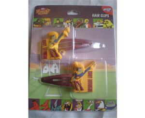 Brisbane Lions AFL Team Mascot Hair Clips