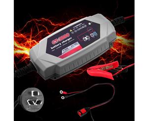 Car Smart Battery Charger 2A 12V 6V CT-2000 Automatic SLA AGM Car Truck Boat Motorcycle Caravan