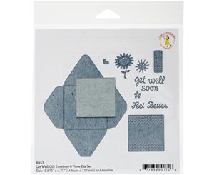 Cheery Lynn Designs Envelope Die-Get Well Gift .25" To 5.875"