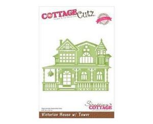 Cottagecutz Elites Die Victorian House With Tower 5.4In. X3.9In.