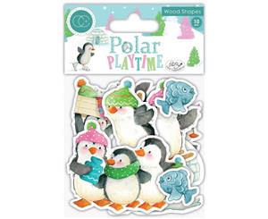 Craft Consortium Laser-Cut Wooden Shapes 10 pack - Polar Playtime