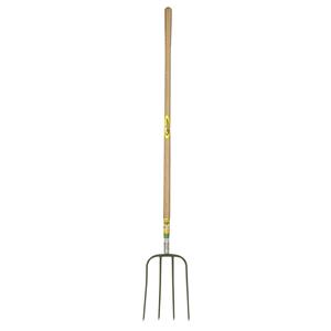 Cyclone Long Handle 4 Tine Manure Fork