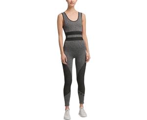 DKNY Sport Womens Semless Cut Out Back Bodysuit