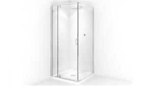 Decina Cascade 1000 Chrome Shower Screen