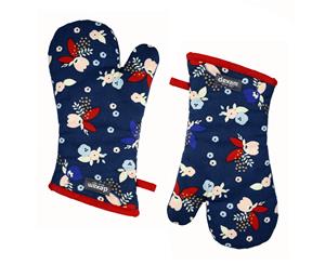 Dexam Bloom Set of 2 Gauntlets Indigo