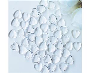 Dress My Craft Water Droplet Embellishments 100 pack - Heart Droplets 3