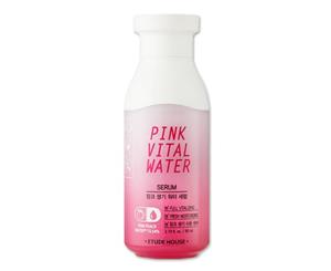 Etude House Pink Vital Water Serum 80ml Peach Extracts Vitalising Moisturiser