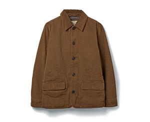 Fatface Mens Polzeath Cotton Worker Jacket (Tobacco) - FF213