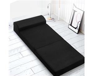 Giselle Bedding Folding Foam Mattress Portable Single Sofa Bed Mat Lounger