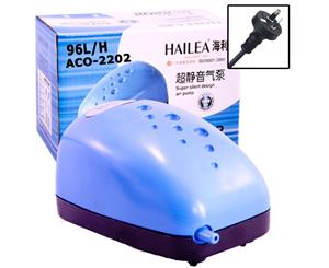 Hailea Aqua Aquarium Fish Tank Single Outlet Oxygen Air Pump 1 YEAR WARRANTY