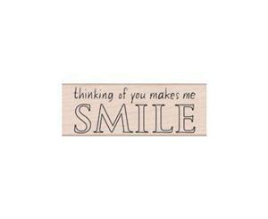 Hero Arts - Woodblock - Wood Mounted Stamps - You Make Me Smile