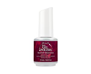 IBD Just Gel Soak Off UV LED Gel Nail Polish Lacquer Scarlett Obsession 14ml