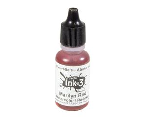 Ink On 3 - Atelier Watercolour Re-inker - Marilyn Red