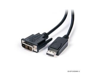 Laser 1m DisplayPort to DVI-D Cable Male to Male