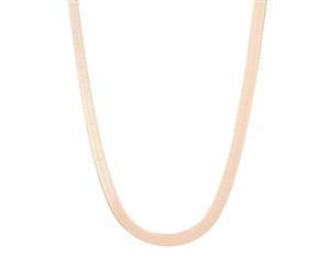 Lovisa Gold Flat Omega Ribbed Chain Necklace