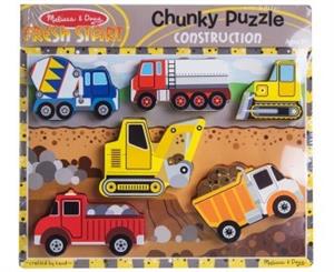 Melissa & Doug Chunky Construction Puzzle