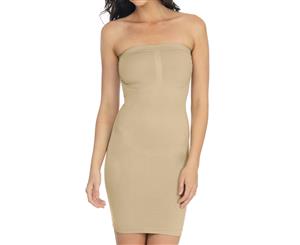 Mestige Strapless Full Body Shaper - Nude