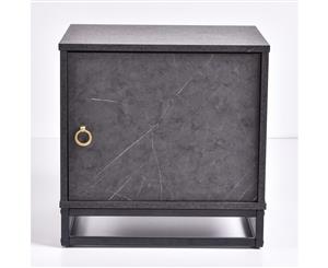 Navara Bedside Table (Grey Stone)