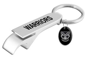 New Zealand Warriors NRL Team Logo Bottle Opener Keyring