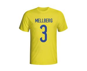 Olof Mellberg Sweden Hero T-shirt (yellow)