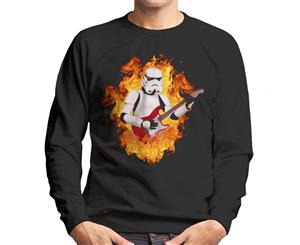 Original Stormtrooper Electric Guitar Men's Sweatshirt - Black