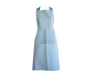 Rans Herringbone Aprons Blue