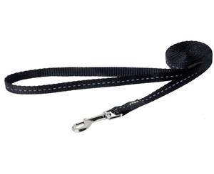 Rogz Utility Nitelife Small Dog Lead Black