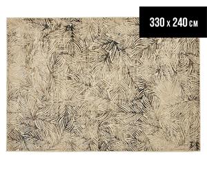 Rug Culture 330x240cm Oskar Mid Century Rug - Charcoal