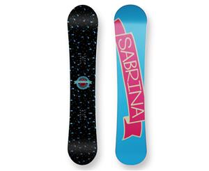 Sabrina Snowboard Criminal Camber Sidewall 142cm