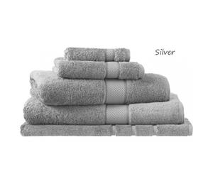 Sheridan Luxury Egyptian Cotton Face Washer Silver