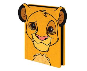 The Lion King Simba Premium Furry A5 Notebook