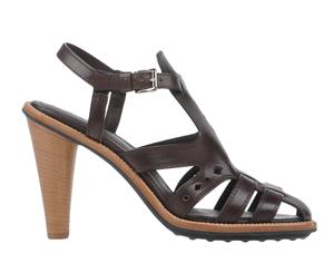 Tod's Women's Cone Heel - Dark Brown