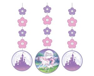 Unicorn Fantasy Hanging Cutouts