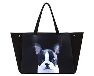 Urban Originals Into The Wild Carry All Tote Bag - Black Dog