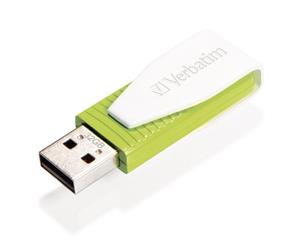 Verbatim 32 GB Store 'n' Go Swivel USB 2.0 Flash Drive Eucalyptus Green