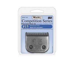 WAHL Competition Series Detachable Blade Set (#15 Medium Fine 1.5mm) Pet