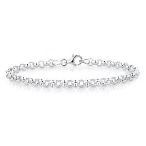 19cm (7.5") Belcher Bracelet in Sterling Silver